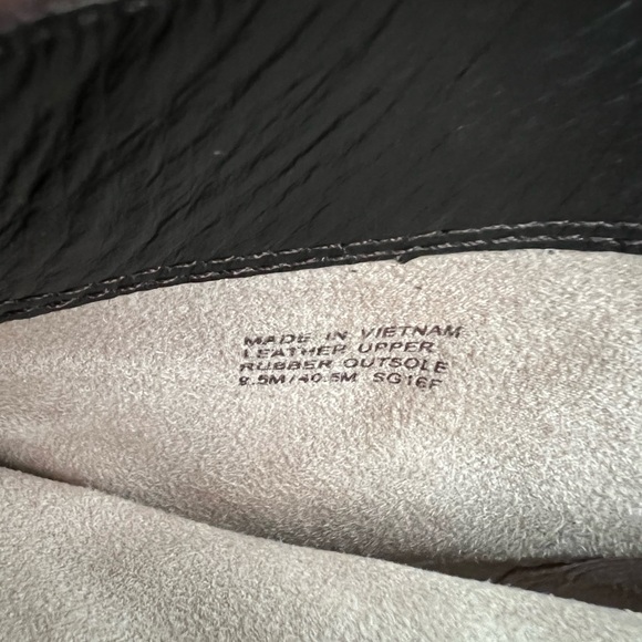 Michael by Michael Kors suede geometric detail zipper boots size 9.5 - Picture 7 of 7